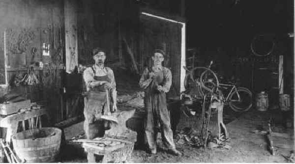 Beamer's Blacksmith Shop c.1900
