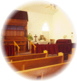 Lakeside's Olde Community Church Interior