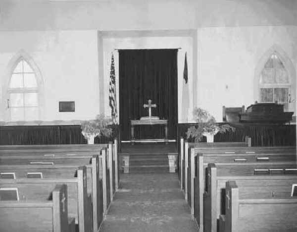 Sanctuary, Olde Church c. 1950s