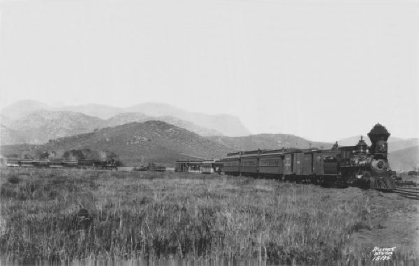 Railroad in Lakeside c.1895