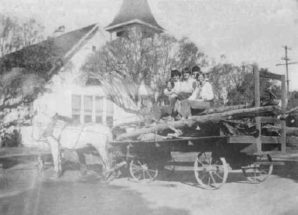 Bringing Wood for the Church, c. 1928