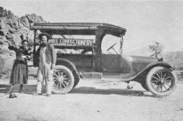 Newcomb's Confectionery truck