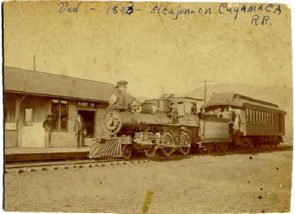 El Cajon Station c.1893