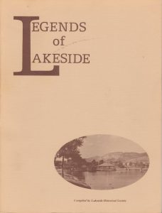Legends of Lakeside- LHS Books 20 dollars