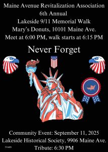 MARA WALK - 9/11 - 2025-09-11 LHS event